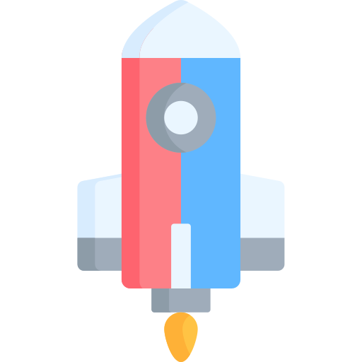 Space shuttle Special Flat icon