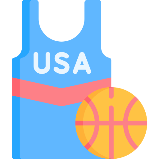 camiseta de baloncesto Special Flat icono