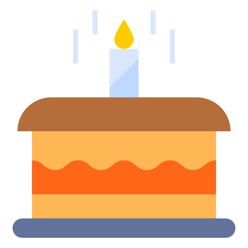 Birthday cake Generic Flat icon