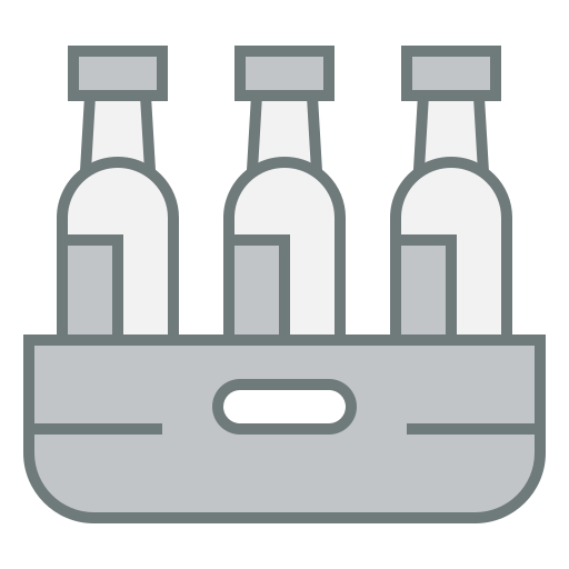 Стойка для бутылок Generic Grey иконка