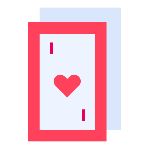 cartas de póquer Generic Flat icono