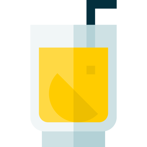 레몬 에이드 Basic Straight Flat icon
