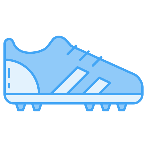 chaussures de football Generic Blue Icône