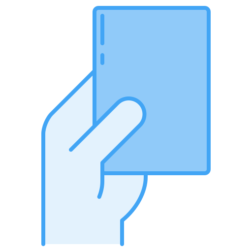 rote karte Generic Blue icon