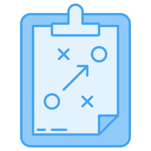 strategie Generic Blue icoon