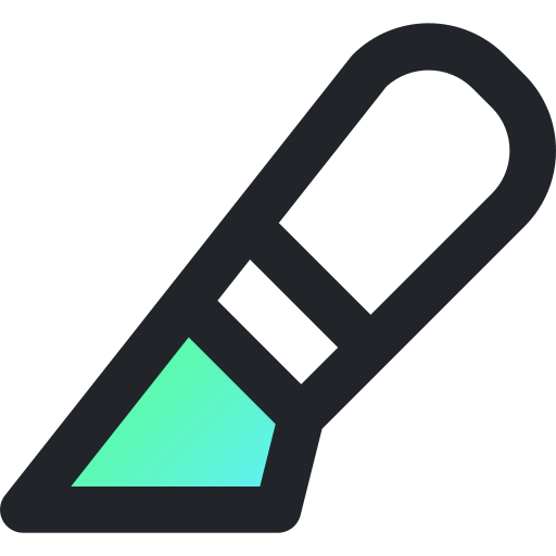 Slice Generic Lineal Color Gradient icon