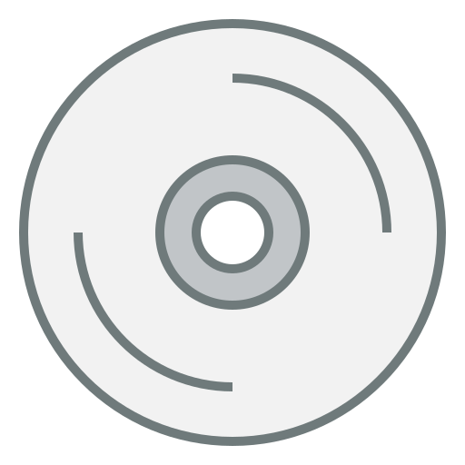 dvd Generic Grey icono