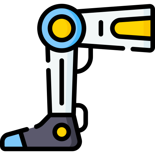 Роботизированная нога Special Lineal color иконка