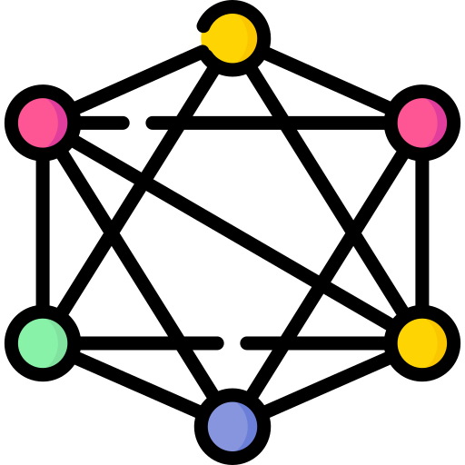 neurales netzwerk Special Lineal color icon