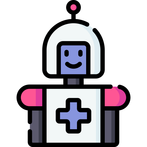 Медицинский робот Special Lineal color иконка