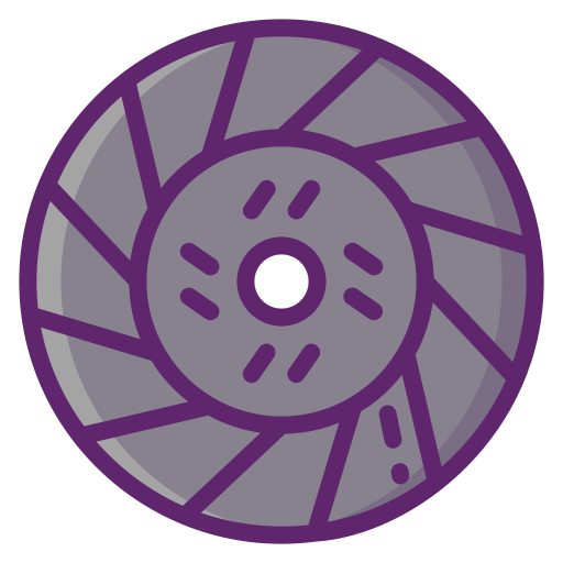 Clutch disc Flaticons Lineal Color icon