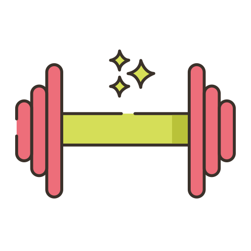 Gym Flaticons Lineal Color icon