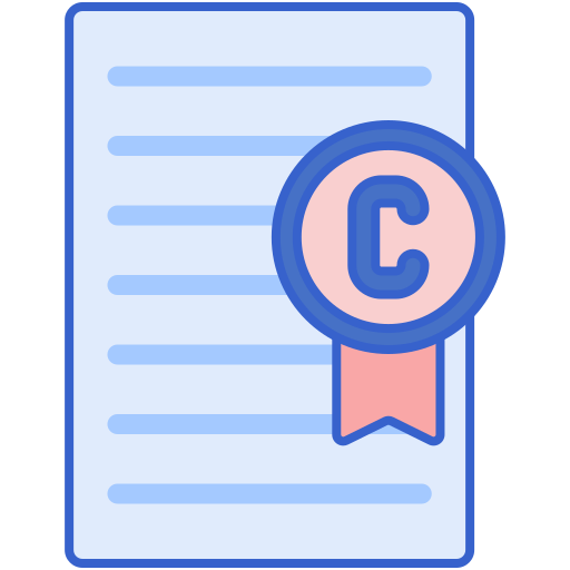 Document Flaticons Lineal Color icon