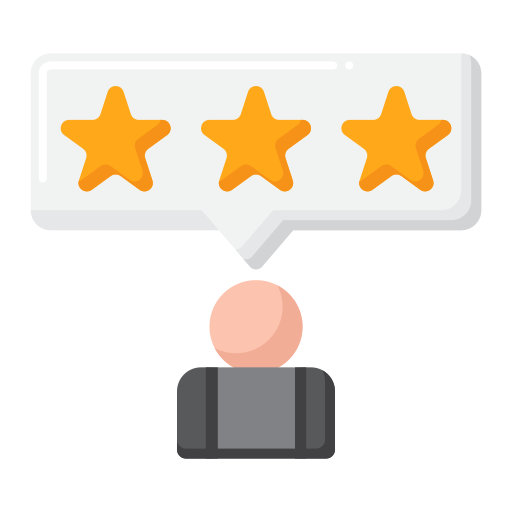 recenzja klienta Flaticons Flat ikona