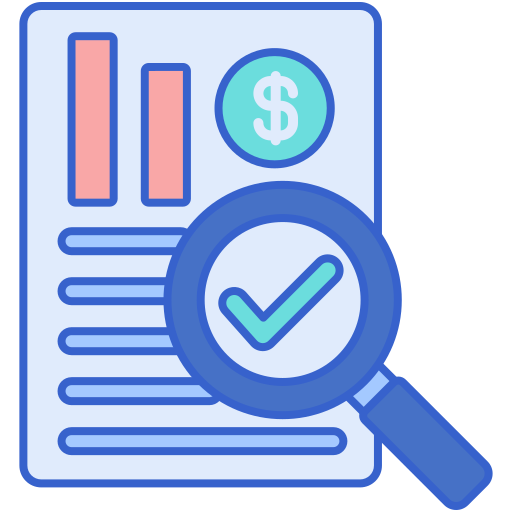 Audit Flaticons Lineal Color icon