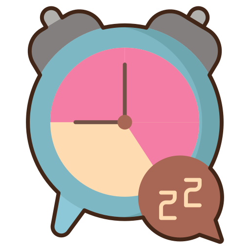Sleeping Flaticons Lineal Color icon