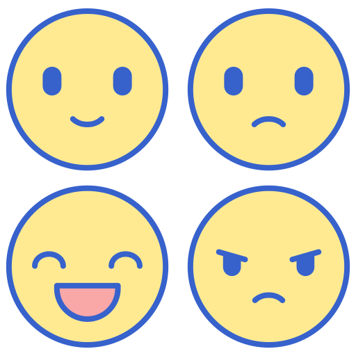 emociones Flaticons Lineal Color icono