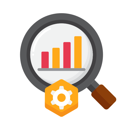 Market research Flaticons Flat icon