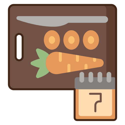 Weekly Flaticons Lineal Color icon