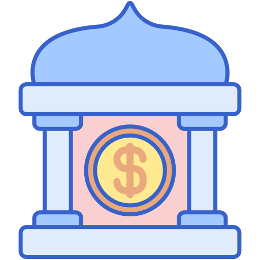 bankowość Flaticons Lineal Color ikona