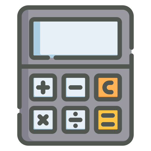 calculatrice Generic Outline Color Icône