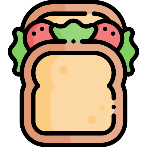 Бутерброд Generic Outline Color иконка