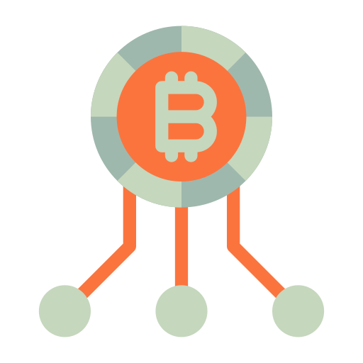 bitcoin Generic Flat icoon