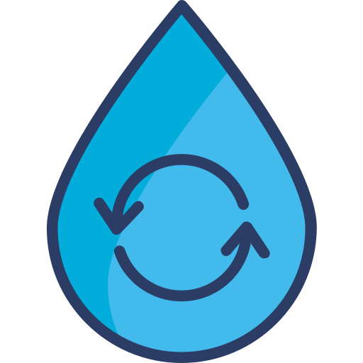 水循環 Generic Outline Color icon
