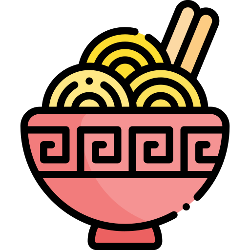 Noodle bowl Generic Outline Color icon