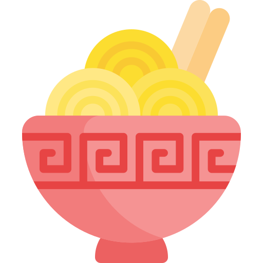 noodle kom Generic Flat icoon