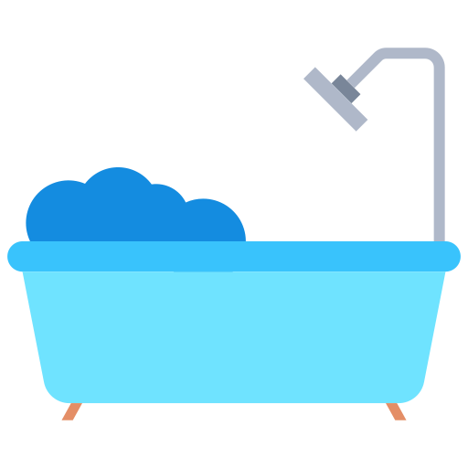 vasca da bagno Generic Flat icona