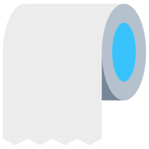 トイレットペーパー Generic Flat icon