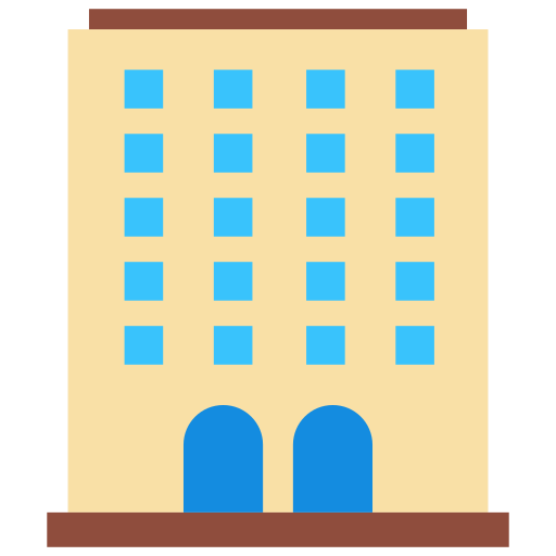 hotel Generic Flat icona