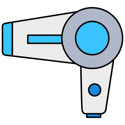 Hairdryer Generic Thin Outline Color icon