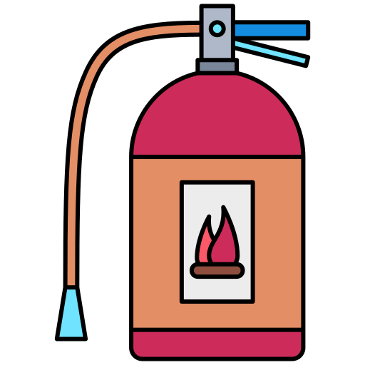 Fire extinguisher Generic Thin Outline Color icon