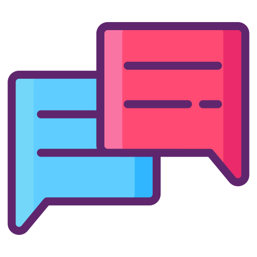 Messaging Flaticons Lineal Color icon