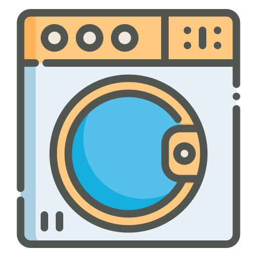 洗濯機 Generic Outline Color icon