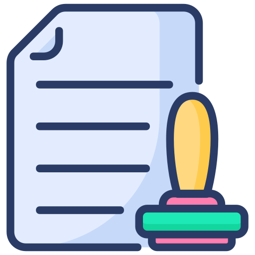 Legal Generic Outline Color icon