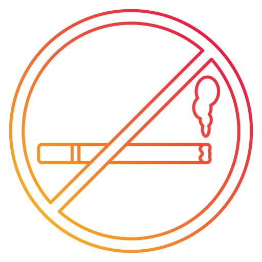 rauchen verboten Generic Gradient icon
