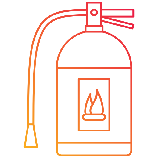 extintor de incêndio Generic Gradient Ícone