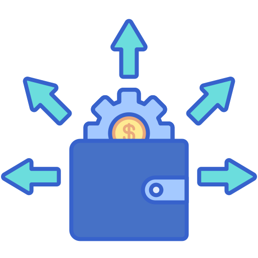 uitgaven Flaticons Lineal Color icoon