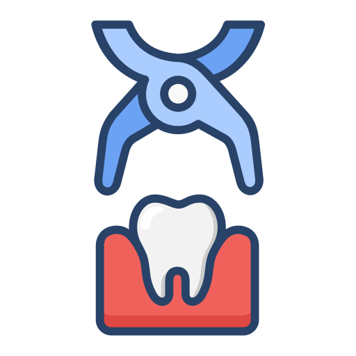 wyrywanie zęba Generic Outline Color ikona