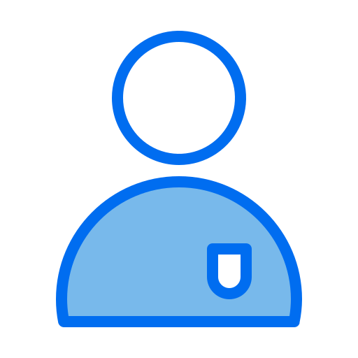 avatar Generic Blue icoon