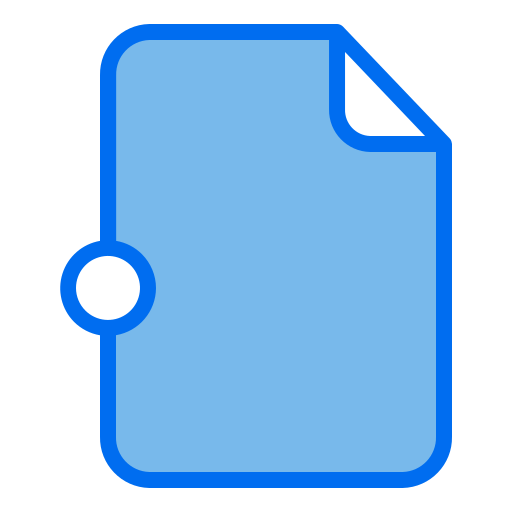 archivos Generic Blue icono