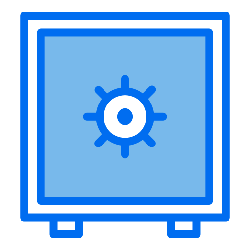 caja de deposito Generic Blue icono