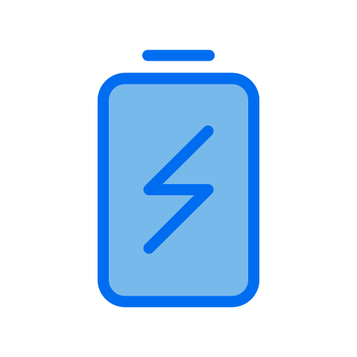 Ładowanie baterii Generic Blue ikona