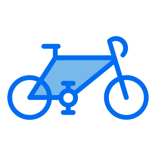 fiets Generic Blue icoon