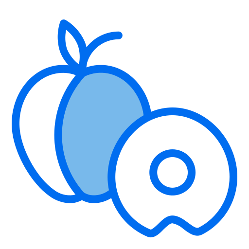 perzik Generic Blue icoon