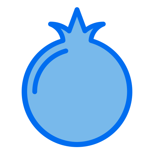 granaatappel Generic Blue icoon