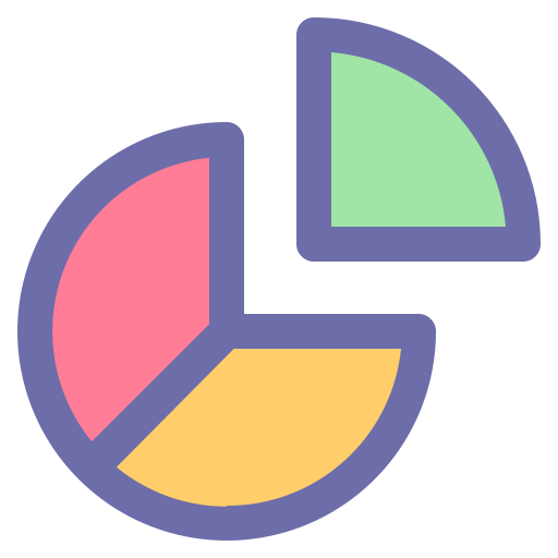 diagramme circulaire Generic Outline Color Icône